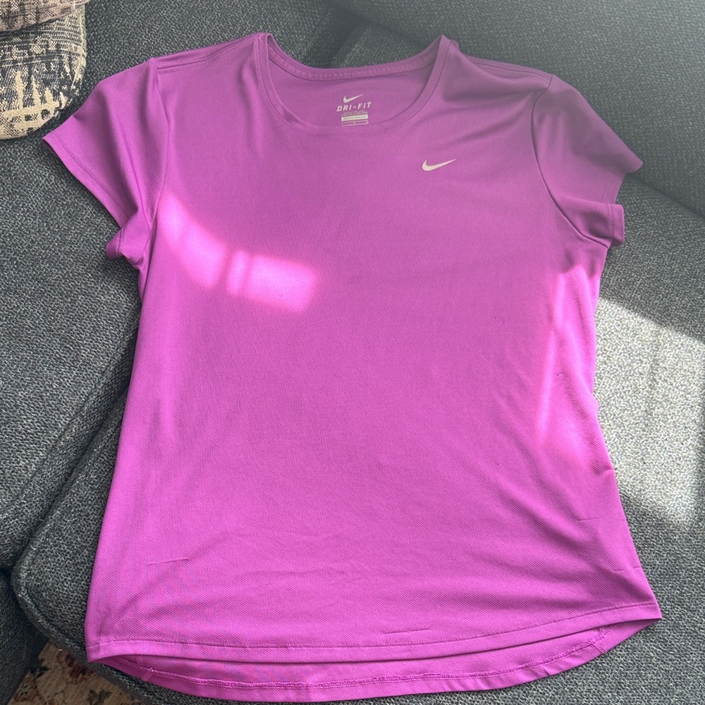 Nike Women's Short Sleeve Purple Tee